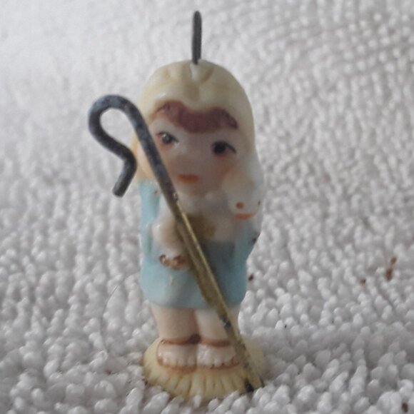 Hallmark Miniature Ornament- Caring Sheperd, 1991, no box - Picture 1 of 3